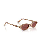 Khal Bio-Based Sunglasses - Cream Havana/Dark Violet - Ray-Ban