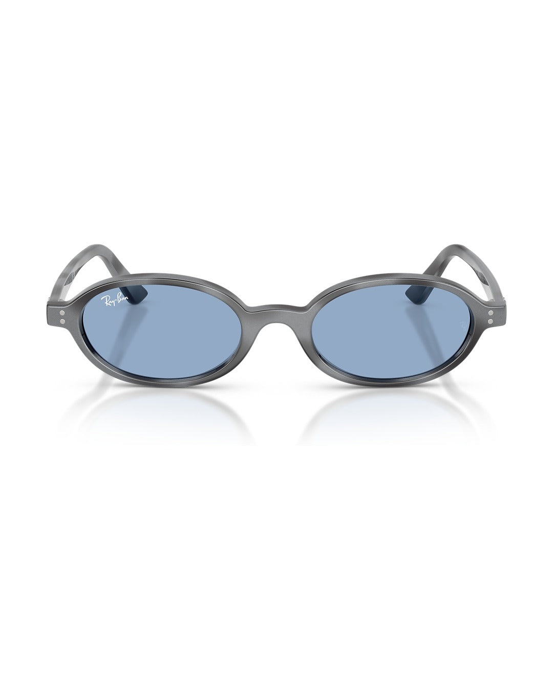 Khal Bio-Based Sunglasses - Dark Grey Havana/Blue - Ray-Ban