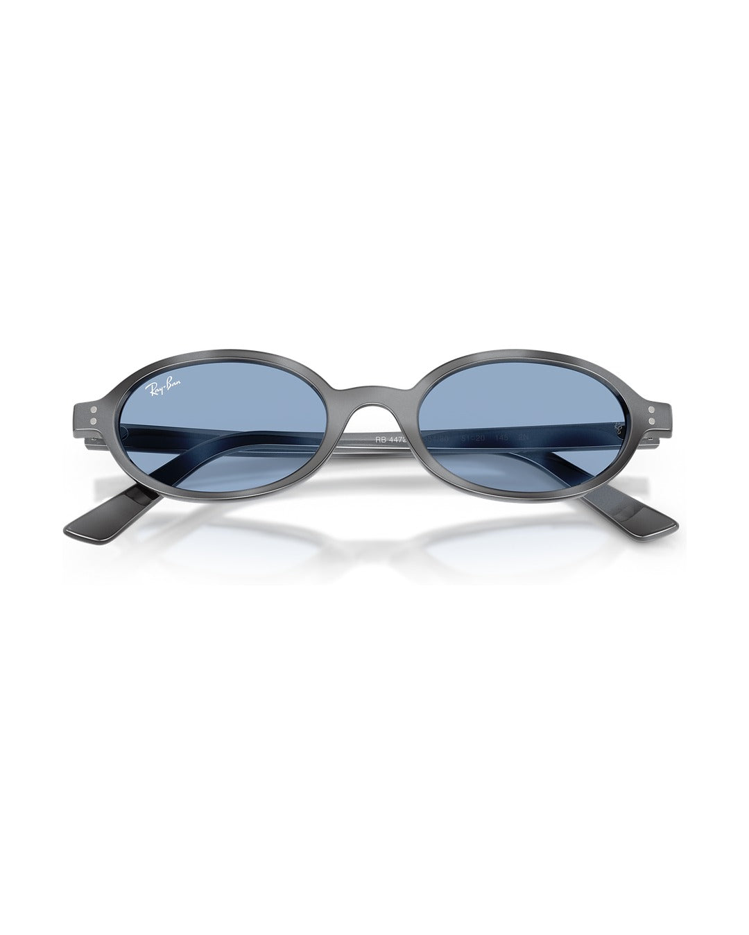 Khal Bio-Based Sunglasses - Dark Grey Havana/Blue - Ray-Ban