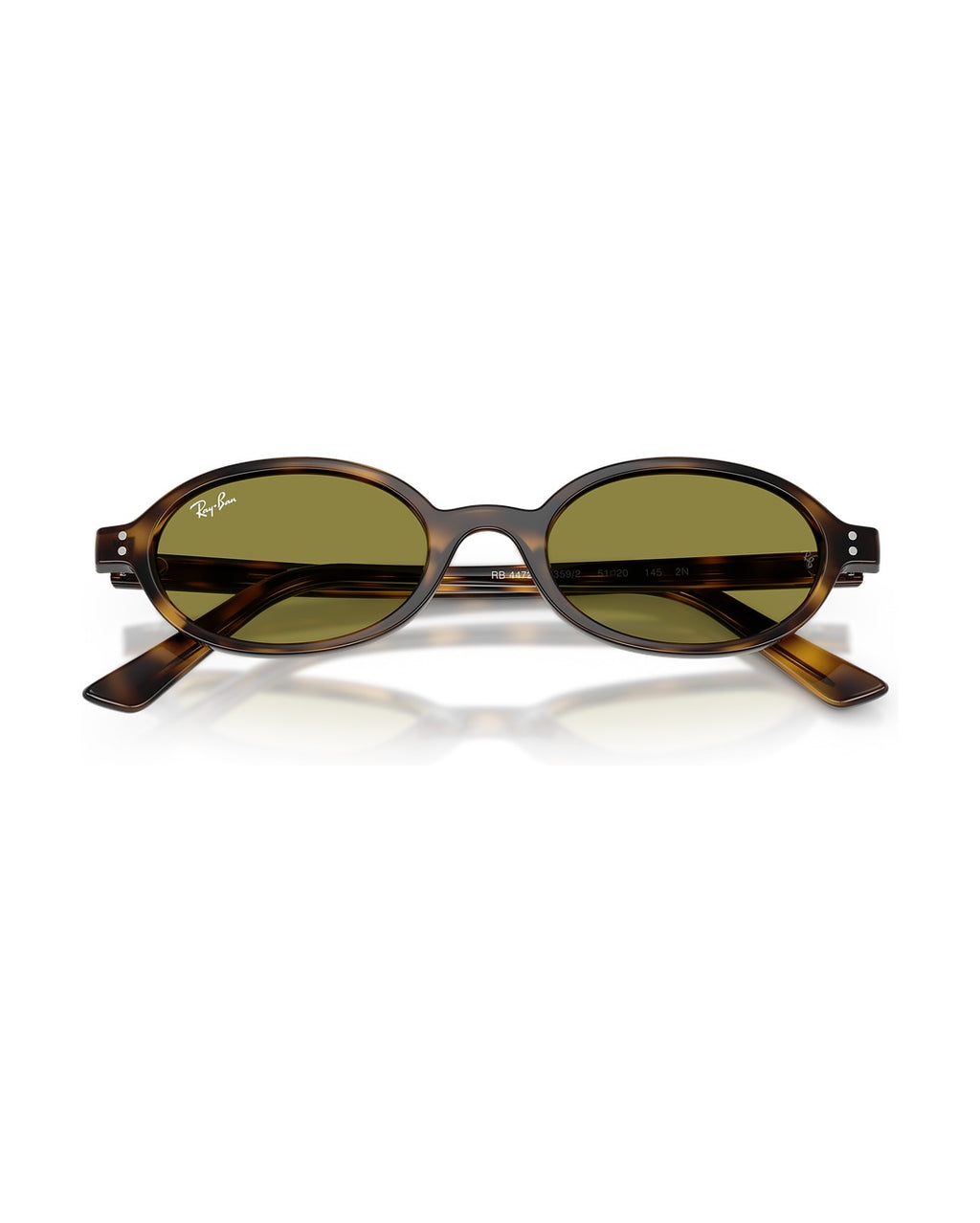 Khal Bio-Based Sunglasses - Havana/Green - Ray-Ban