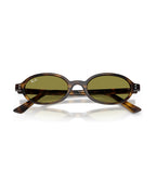 Khal Bio-Based Sunglasses - Havana/Green - Ray-Ban