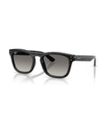 Khal Sunglasses - Black/Polarized Light Grey Gradient Grey - Ray-Ban