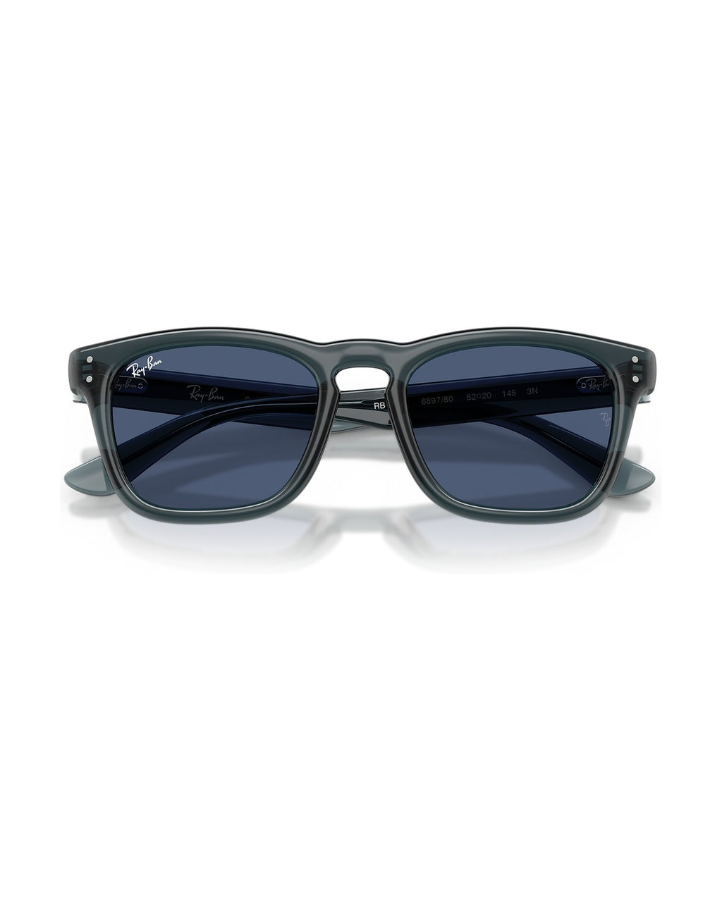 Khal Sunglasses - Transparent Blue/Blue - Ray-Ban