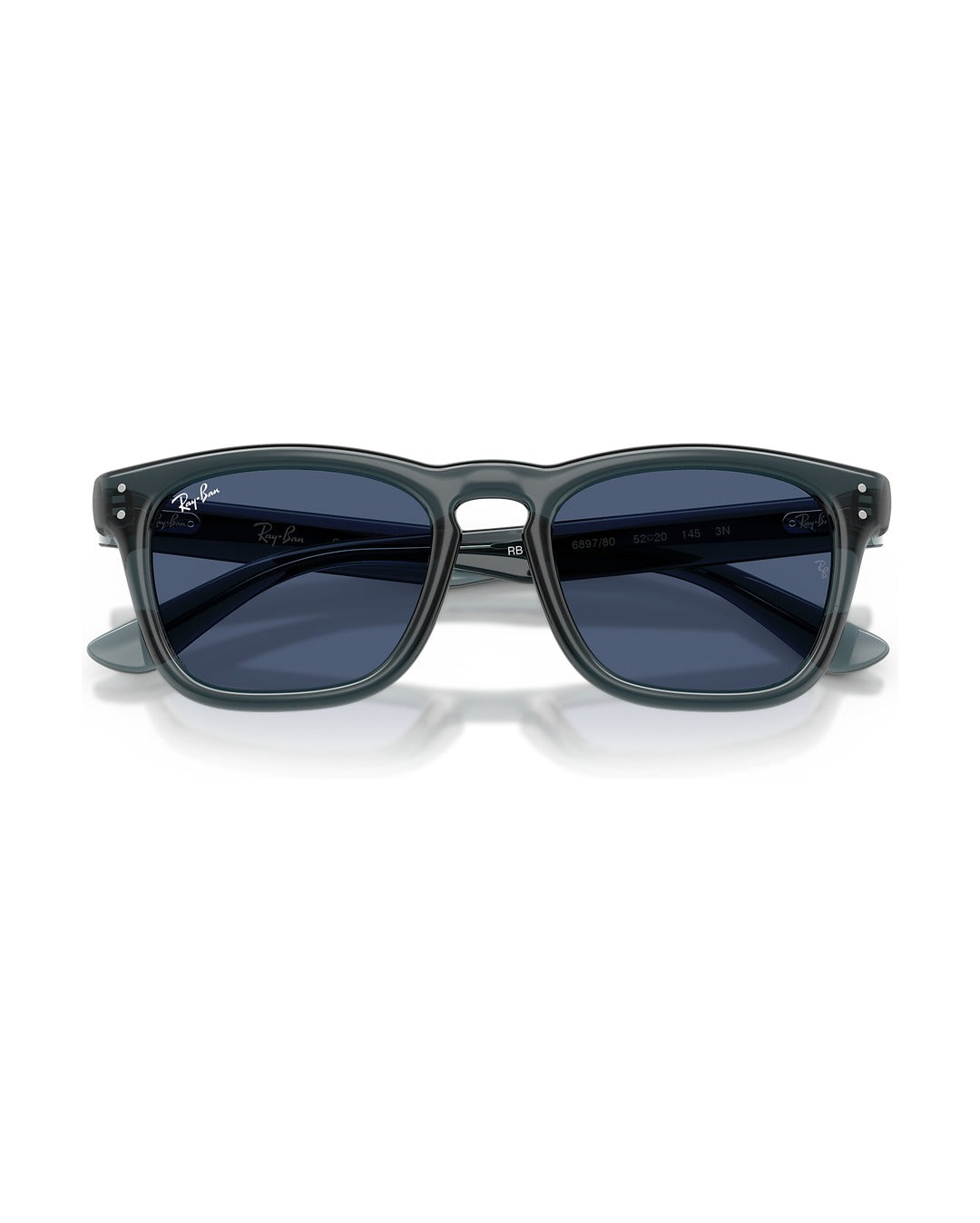 Khal Sunglasses - Transparent Blue/Blue - Ray-Ban