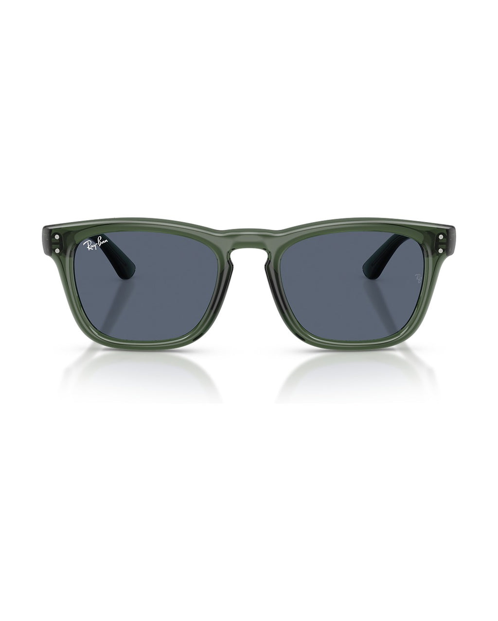 Khal Sunglasses - Transparent Green/Dark Grey - Ray-Ban