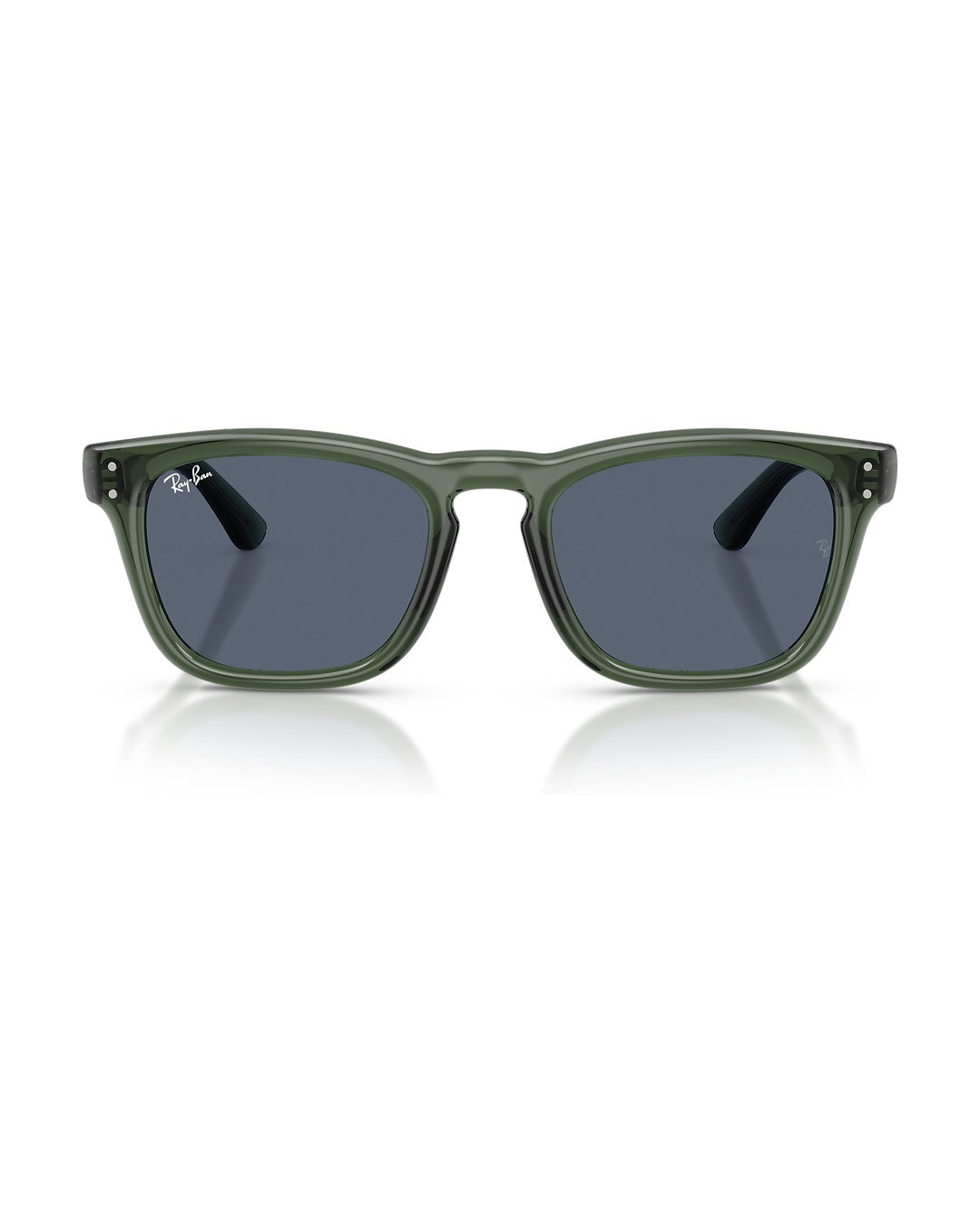 Khal Sunglasses - Transparent Green/Dark Grey - Ray-Ban
