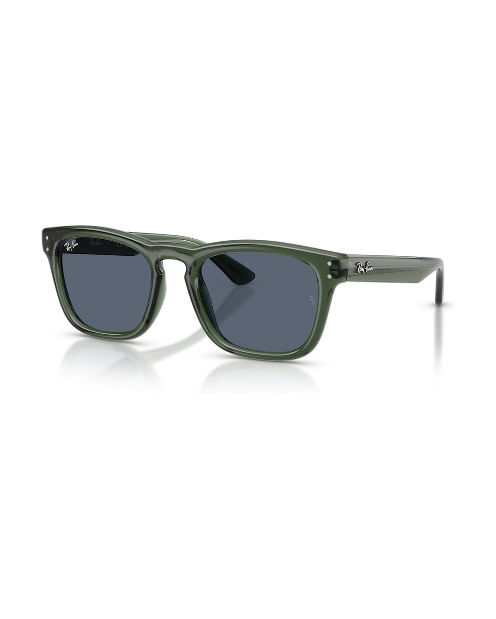 Khal Sunglasses - Transparent Green/Dark Grey - Ray-Ban