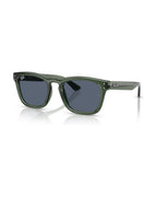 Khal Sunglasses - Transparent Green/Dark Grey - Ray-Ban