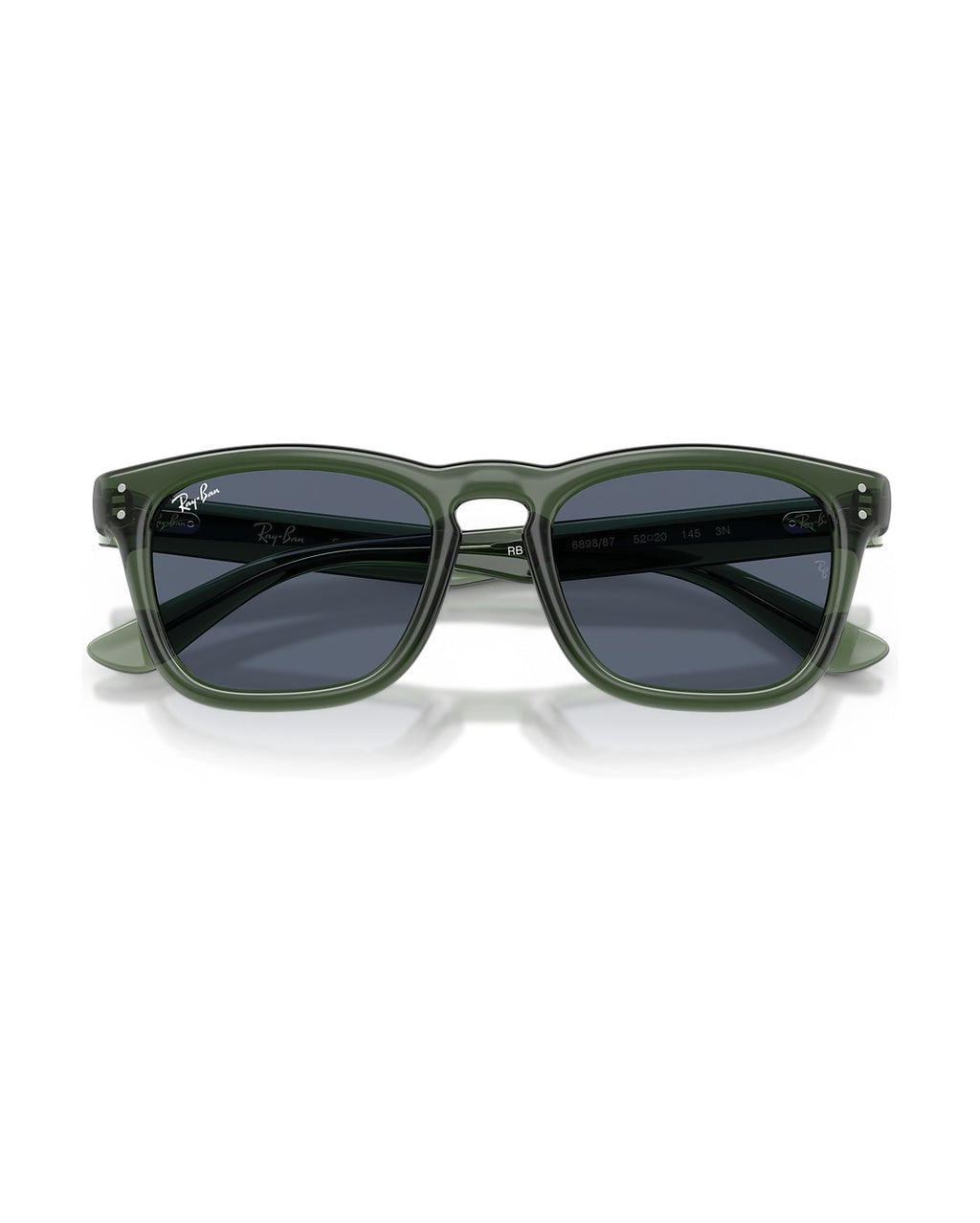 Khal Sunglasses - Transparent Green/Dark Grey - Ray-Ban
