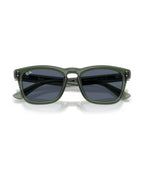 Khal Sunglasses - Transparent Green/Dark Grey - Ray-Ban