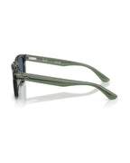Khal Sunglasses - Transparent Green/Dark Grey - Ray-Ban