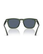 Khal Sunglasses - Transparent Green/Dark Grey - Ray-Ban