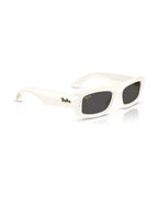 A$AP Rocky Kiliane Puffer Sunglasses - Full Cream/Ultra Black - Ray-Ban