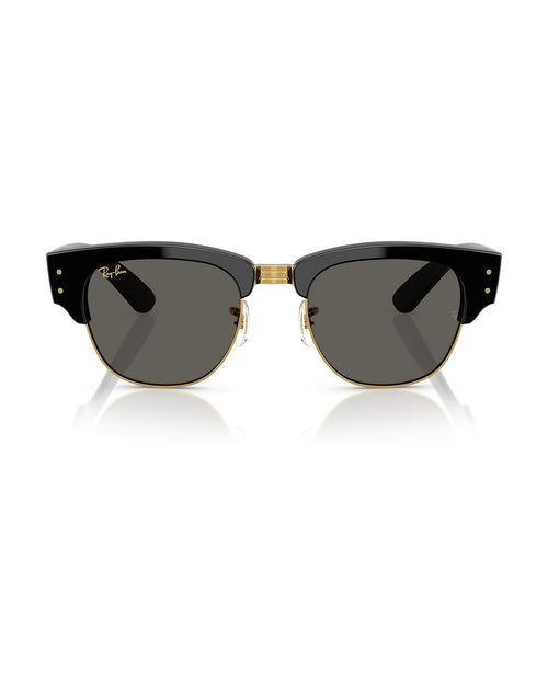 A$AP Rocky Mega Clubmaster Sunglasses - Black On Gold/Ultra Black - Ray-Ban