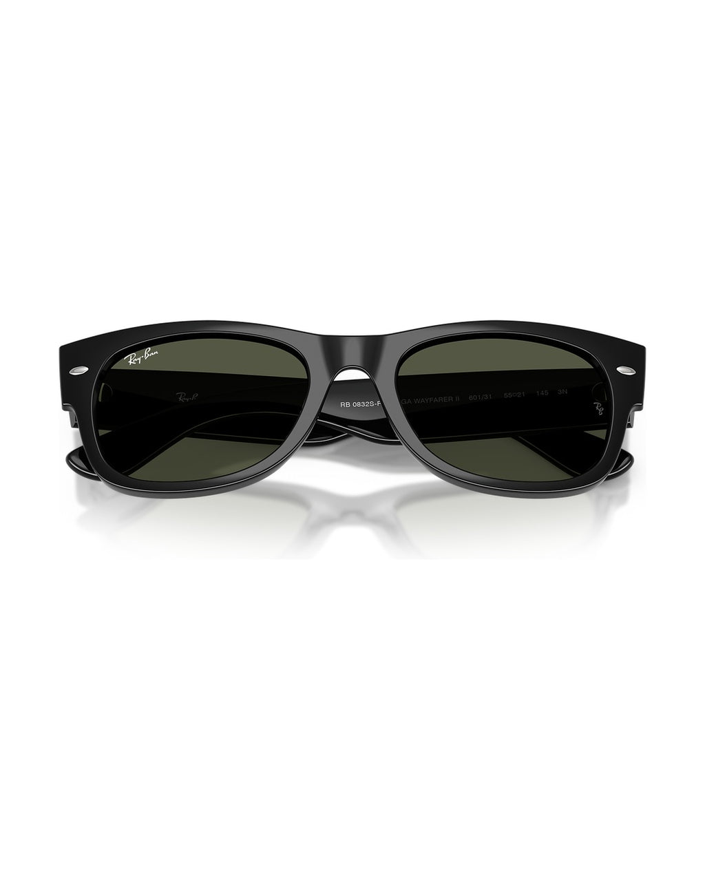 Mega Wayfarer II Sunglasses - Black/Green - Ray-Ban