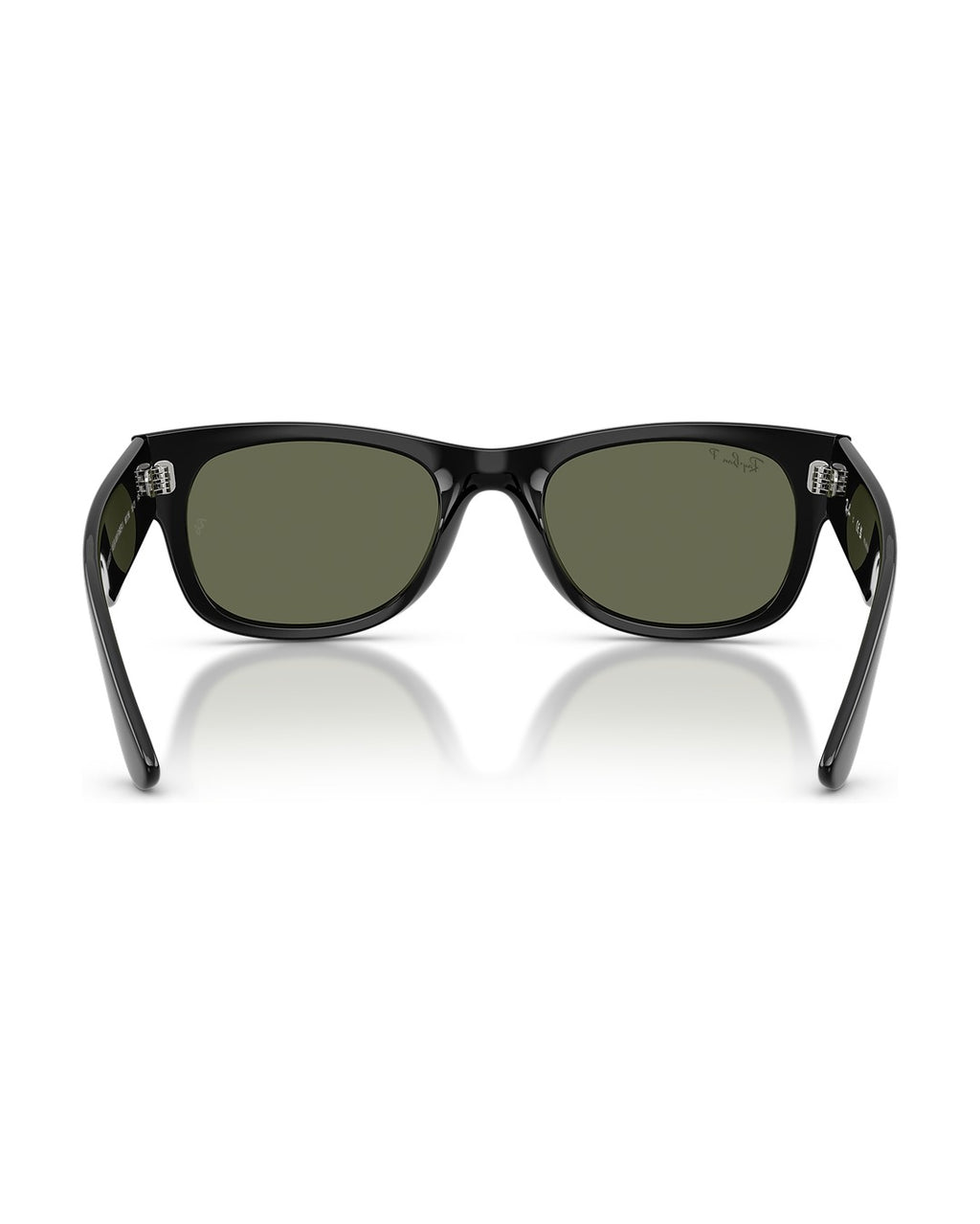 Mega Wayfarer II Sunglasses - Black/Green Polarized - Ray-Ban