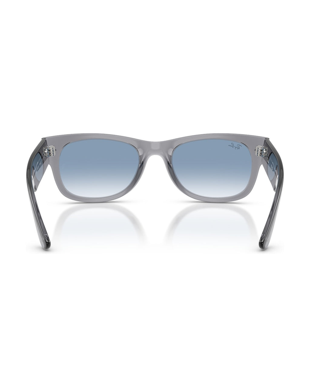 Mega Wayfarer II Sunglasses - Grey/Clear Gradient Blue - Ray-Ban