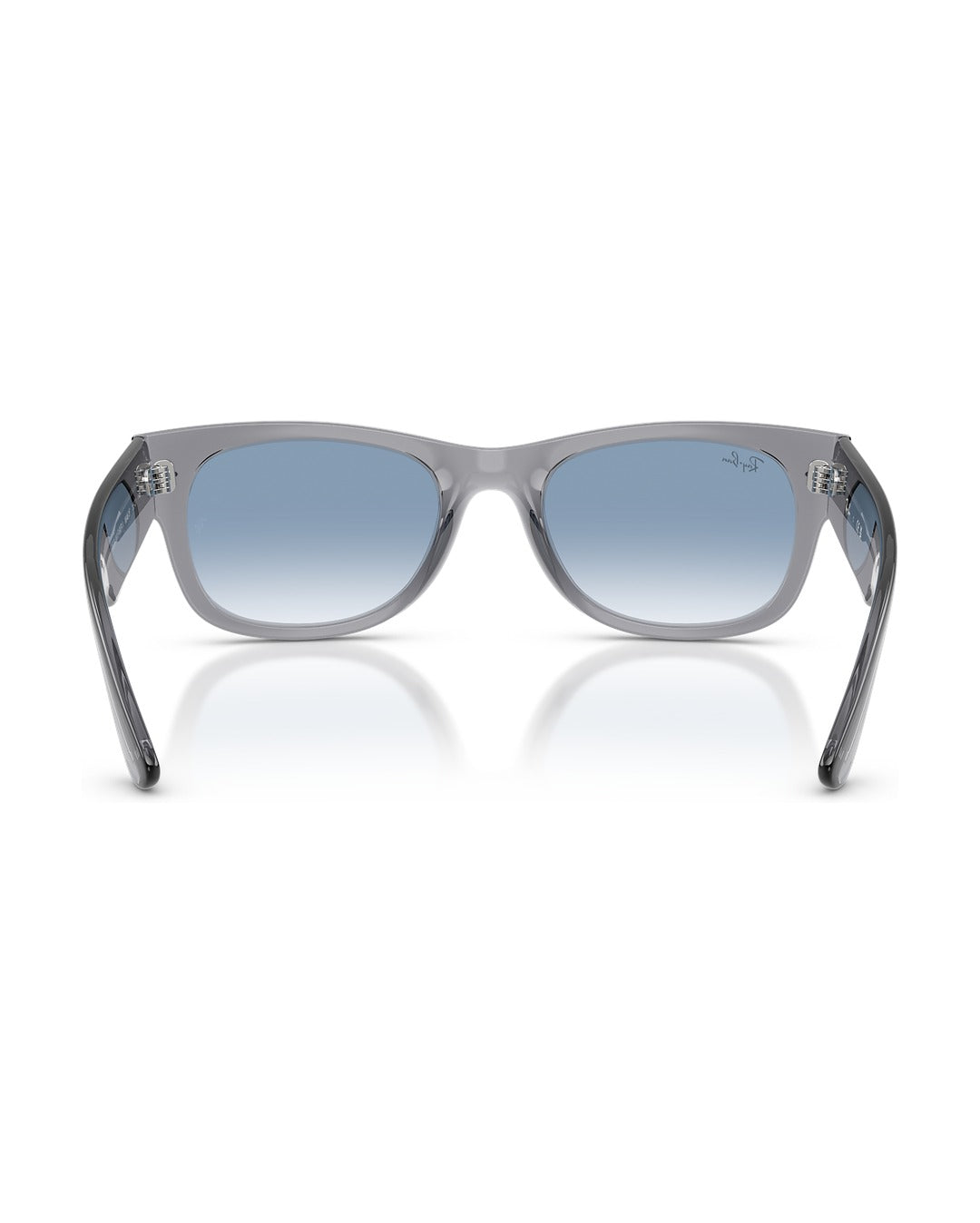 Mega Wayfarer II Sunglasses - Grey/Clear Gradient Blue - Ray-Ban