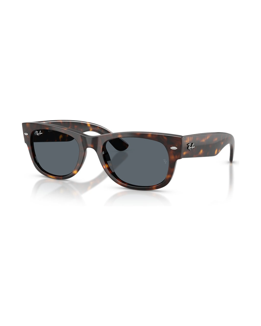 Mega Wayfarer II Sunglasses - Havana/Blue - Ray-Ban