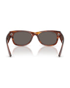 Mega Wayfarer II Sunglasses - Striped Havana/Dark Grey - Ray-Ban