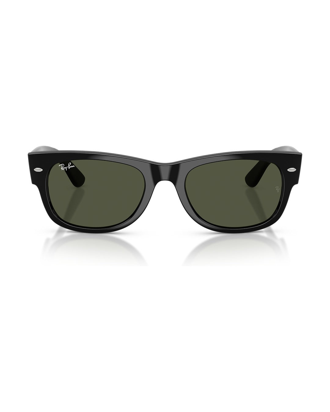 Mega Wayfarer II Sunglasses - Black/Green - Ray-Ban