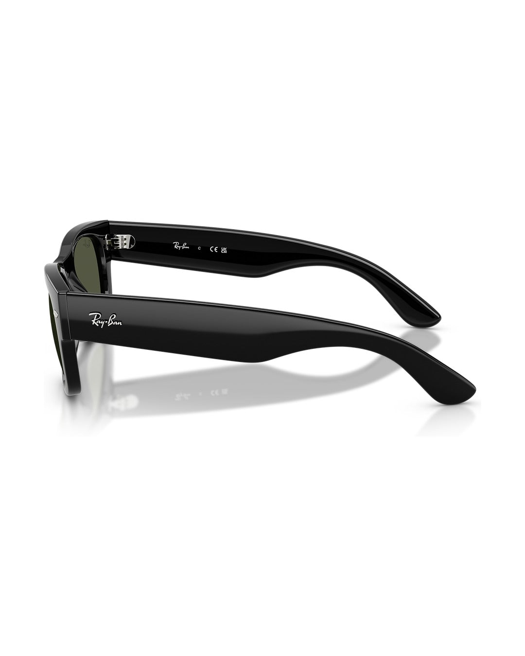 Mega Wayfarer II Sunglasses - Black/Green - Ray-Ban