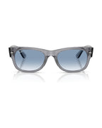 Mega Wayfarer II Sunglasses - Grey/Clear Gradient Blue - Ray-Ban