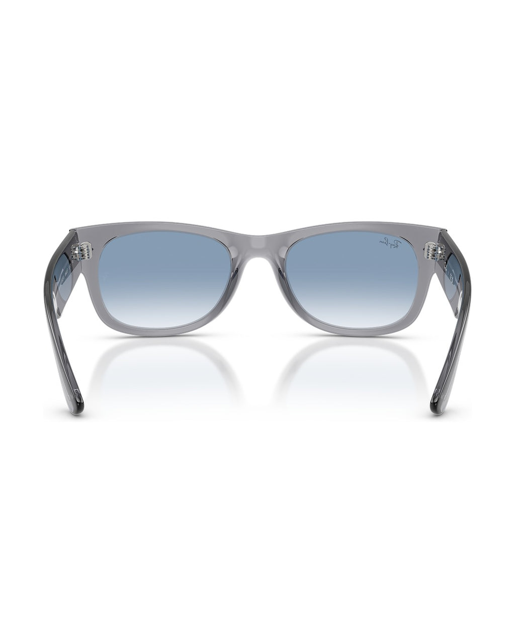 Mega Wayfarer II Sunglasses - Grey/Clear Gradient Blue - Ray-Ban