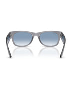 Mega Wayfarer II Sunglasses - Grey/Clear Gradient Blue - Ray-Ban