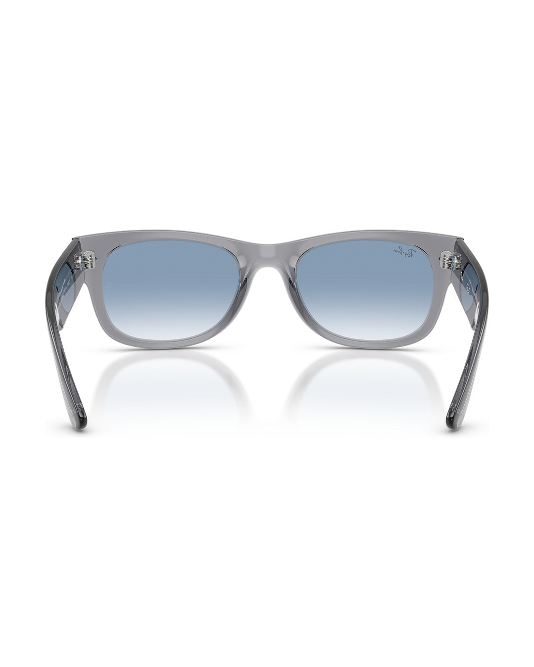 Mega Wayfarer II Sunglasses - Grey/Clear Gradient Blue - Ray-Ban