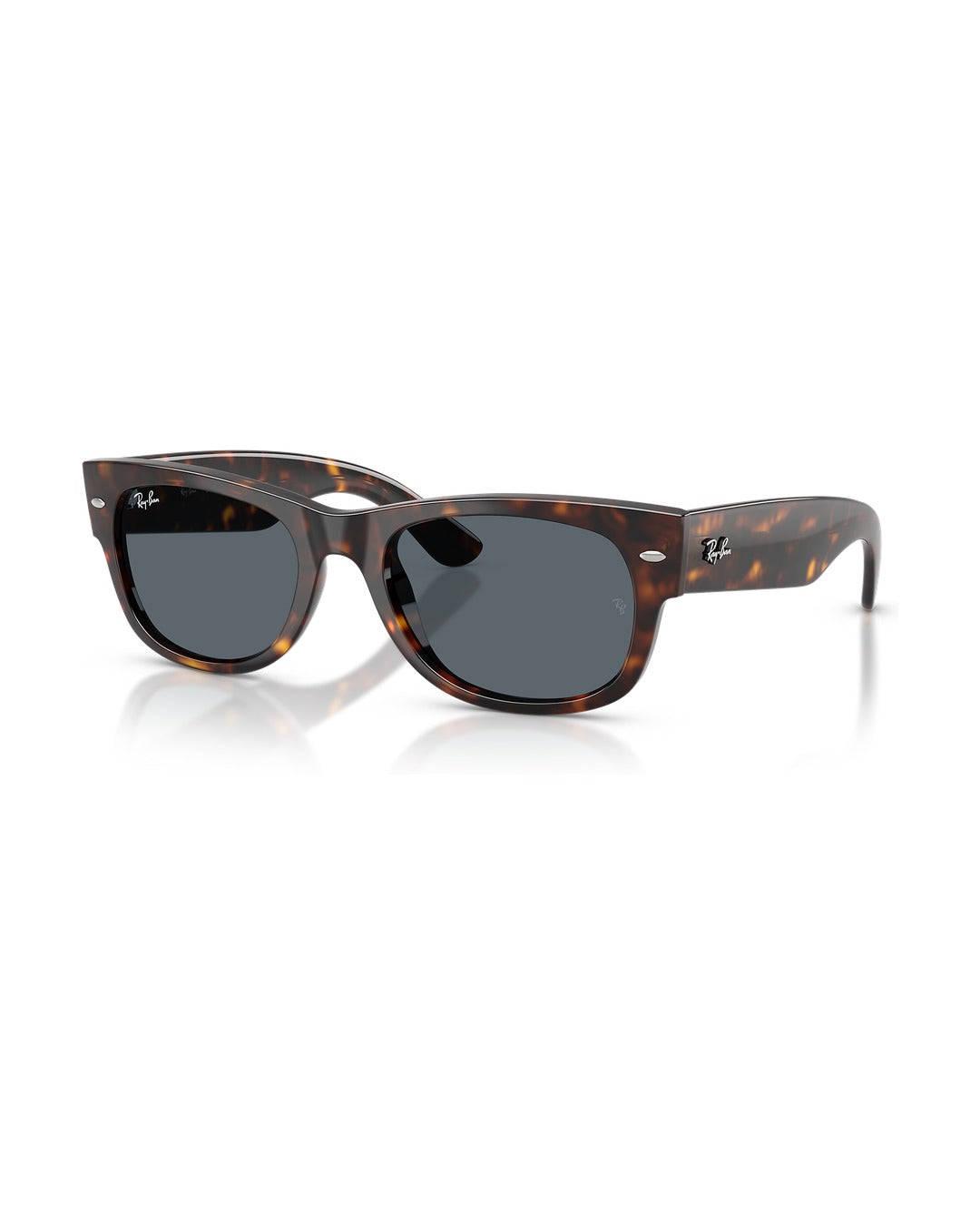 Mega Wayfarer II Sunglasses - Havana/Blue - Ray-Ban