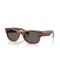 Mega Wayfarer II Sunglasses - Striped Havana/Dark Grey - Ray-Ban