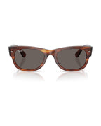Mega Wayfarer II Sunglasses - Striped Havana/Dark Grey - Ray-Ban