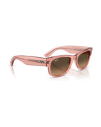 Mega Wayfarer II Sunglasses - Transparent Pink/Light Brown Gradient Black - Ray-Ban