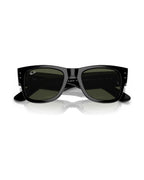 Mega Wayfarer Sunglasses - Black/Green - Ray-Ban