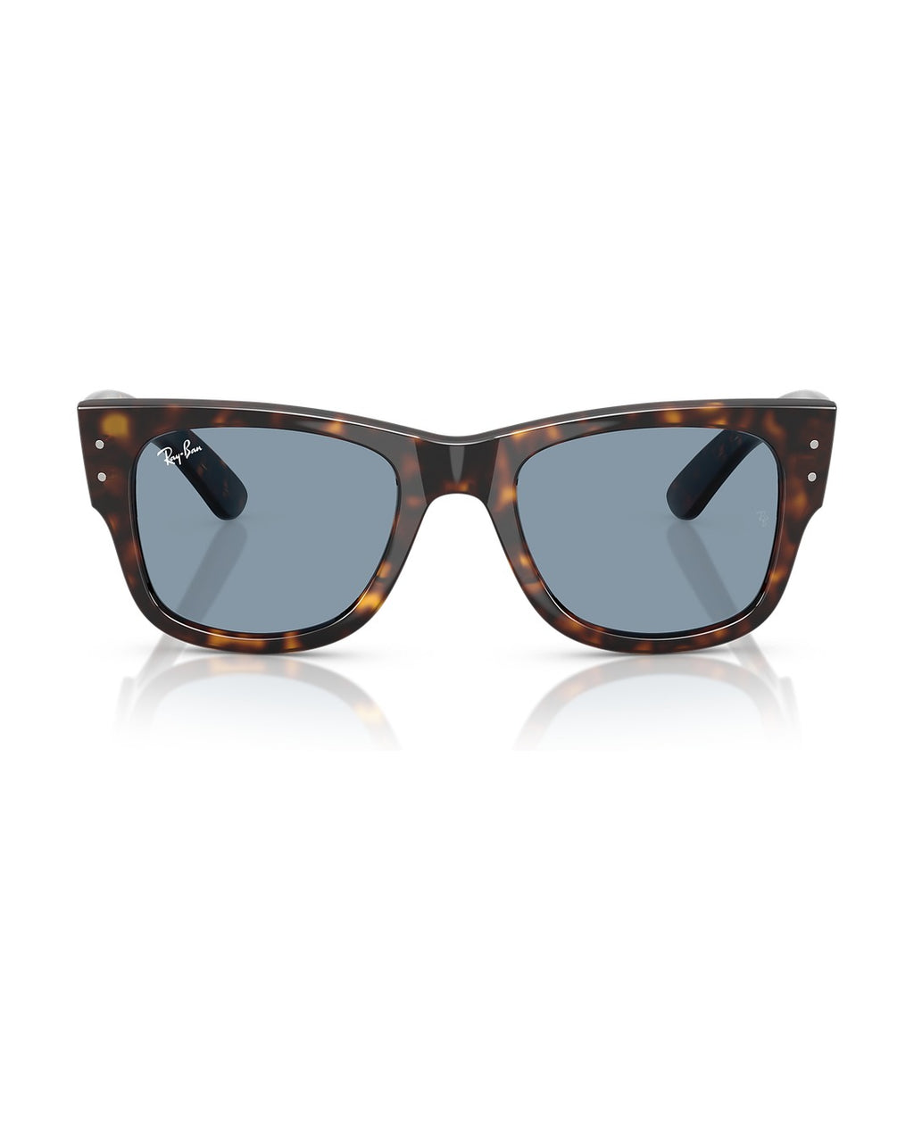Mega Wayfarer Sunglasses - Havana/Blue - Ray-Ban