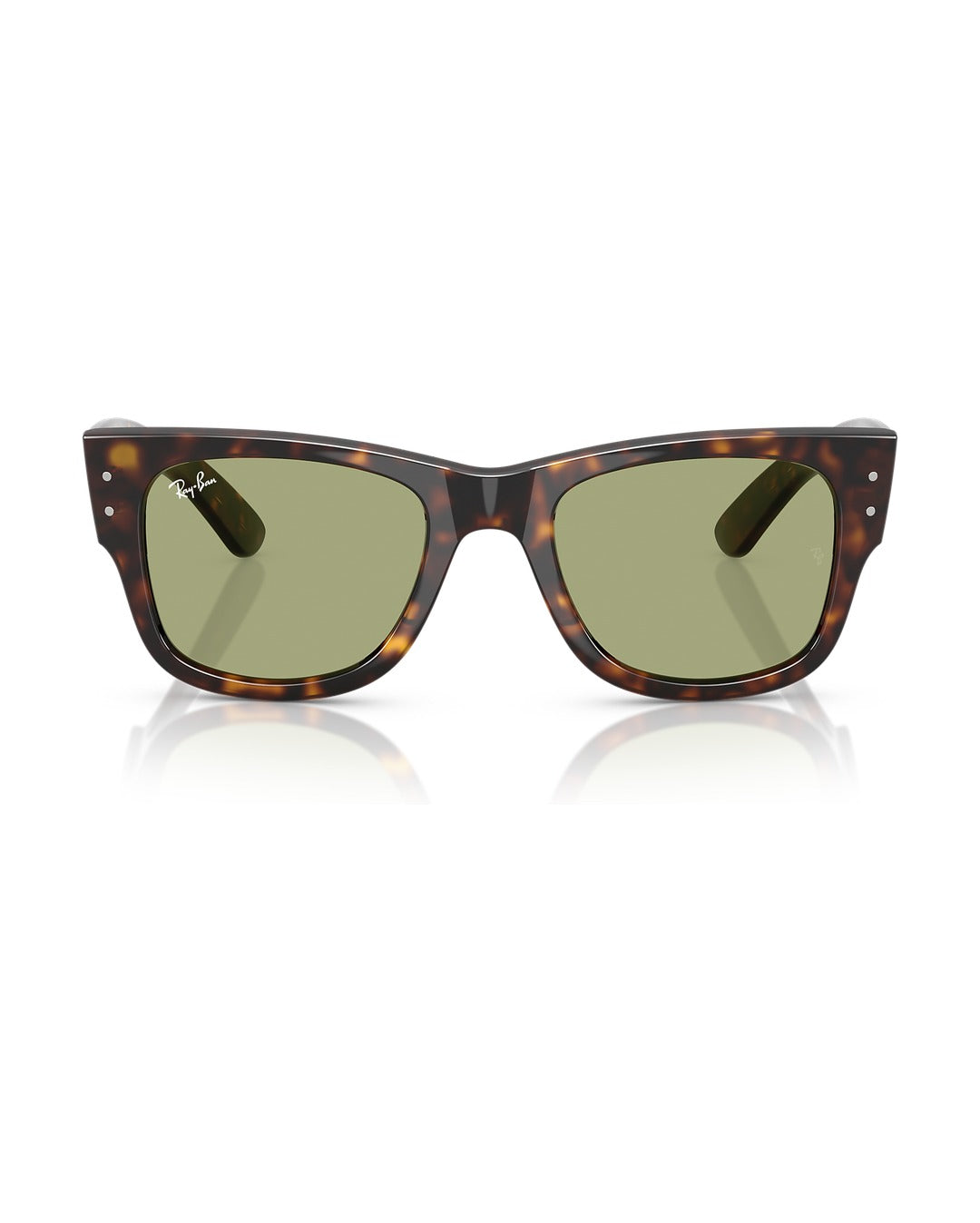 Mega Wayfarer Sunglasses - Havana/Bottle Green - Ray-Ban