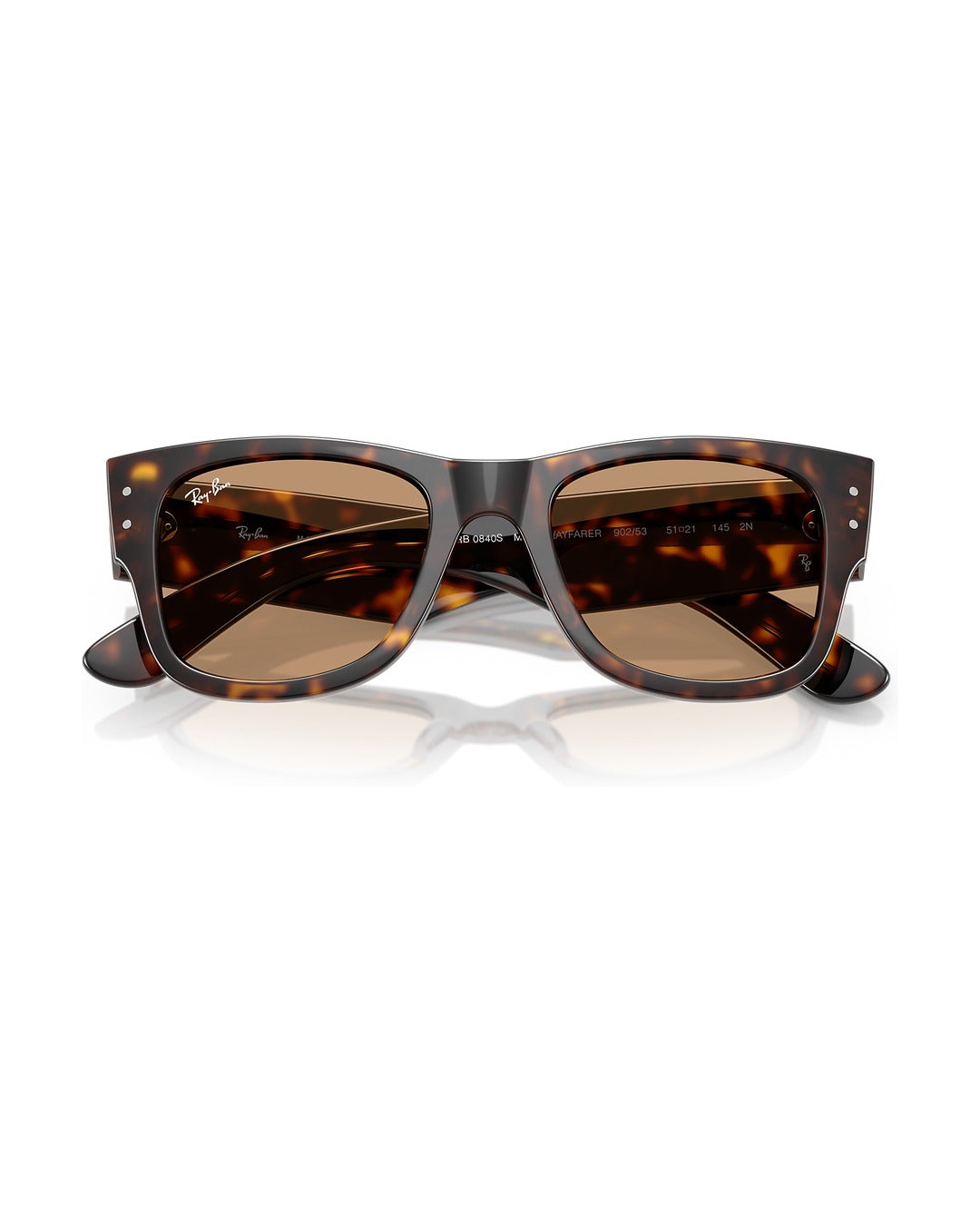 Mega Wayfarer Sunglasses - Havana/Brown - Ray-Ban