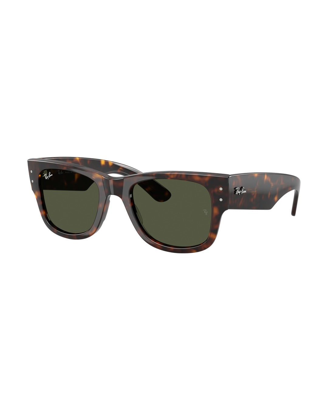 Mega Wayfarer Sunglasses - Havana/Green - Ray-Ban