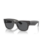 Mega Wayfarer Sunglasses - Transparent Black/Dark Grey - Ray-Ban