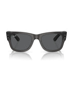 Mega Wayfarer Sunglasses - Transparent Black/Dark Grey - Ray-Ban