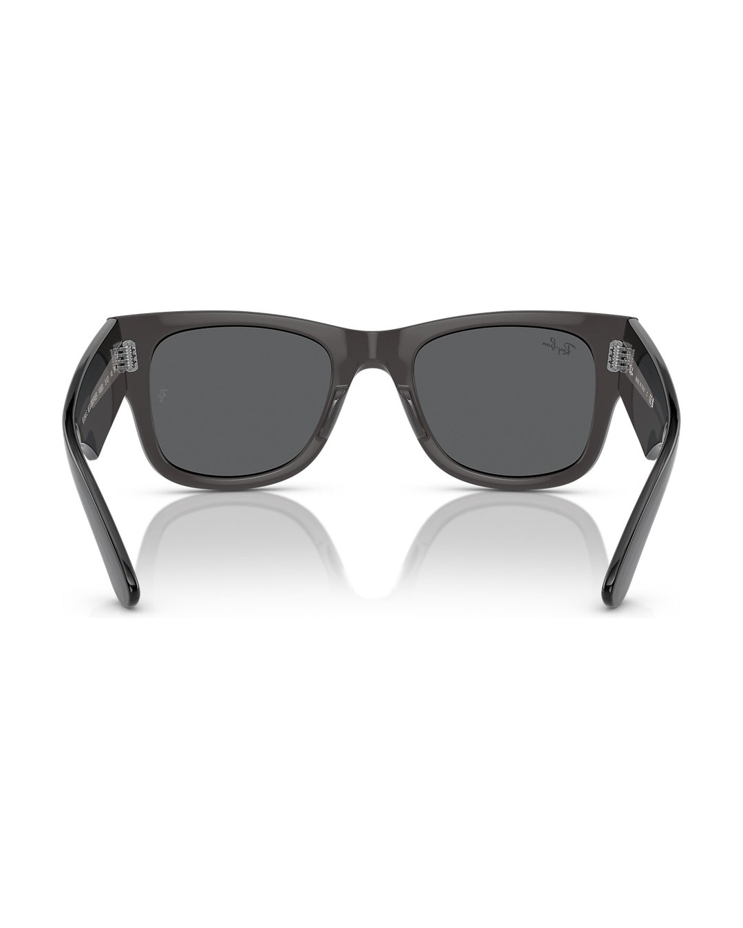 Mega Wayfarer Sunglasses - Transparent Black/Dark Grey - Ray-Ban