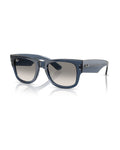 Mega Wayfarer Sunglasses - Transparent Dark Blue/Clear Gradient Grey - Ray-Ban