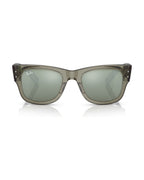 Mega Wayfarer Sunglasses - Transparent Green/Silver - Ray-Ban