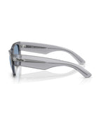 Mega Wayfarer Sunglasses - Transparent Grey/Clear Gradient Blue - Ray-Ban