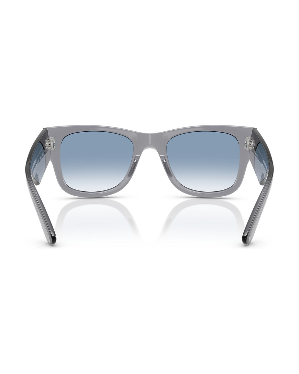 Mega Wayfarer Sunglasses - Transparent Grey/Clear Gradient Blue - Ray-Ban