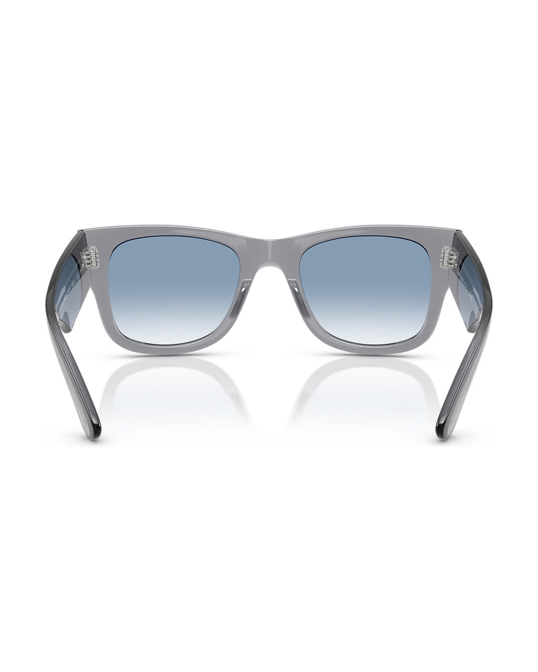 Mega Wayfarer Sunglasses - Transparent Grey/Clear Gradient Blue - Ray-Ban