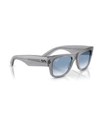 Mega Wayfarer Sunglasses - Transparent Grey/Clear Gradient Blue - Ray-Ban