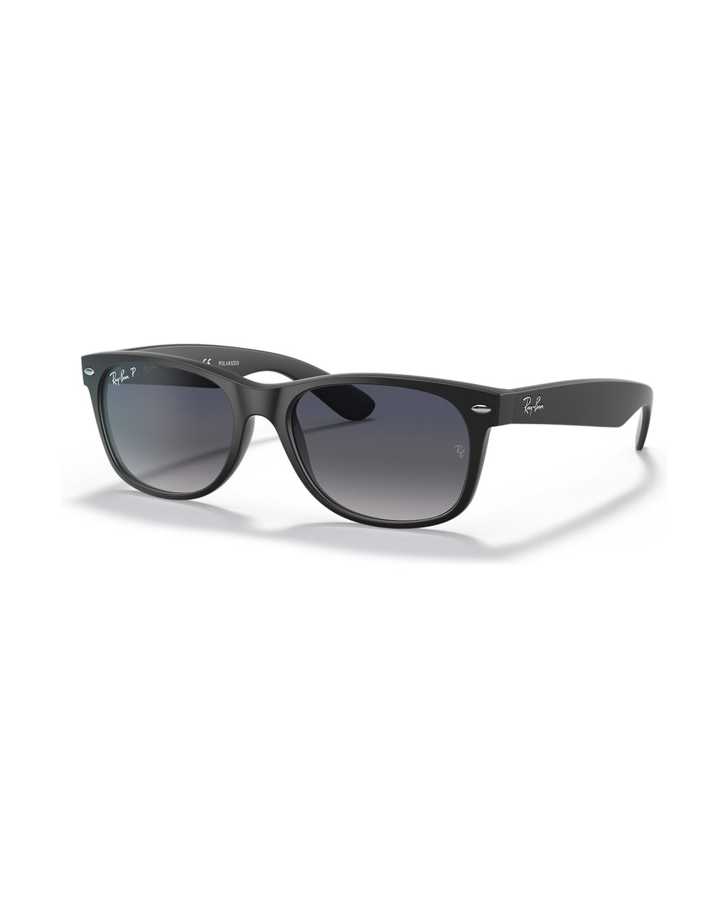 New Wayfarer Sunglasses - Black/Blue Gradient Polarized - Ray-Ban