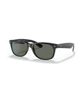 New Wayfarer Sunglasses - Black/G-15 Green - Ray-Ban